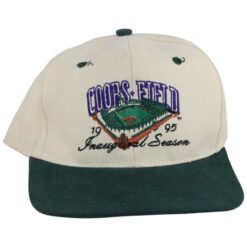 Colorado Rockies Coors Field 1995 Inaugural Season Snapback Hat 56006