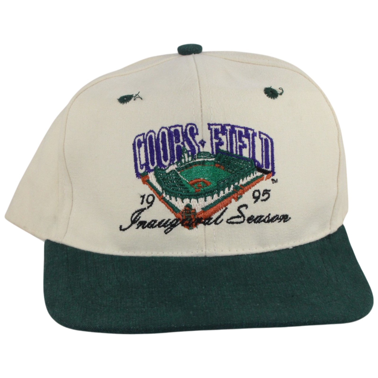 Colorado Rockies Coors Field 1995 Inaugural Season Snapback Hat 56006