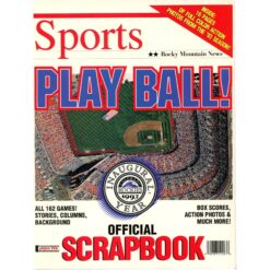 Colorado Rockies 1993 Inaugural Season Complete Year Scrapbook Magazine 55525