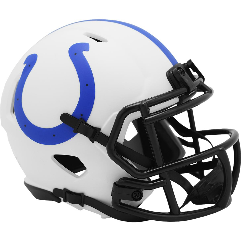 Indianapolis Colts Lunar Speed Mini Helmet New In Box 28705