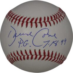 David Cone Autographed New York Yankees OML Baseball 7/18/99 PG Beckett 50121