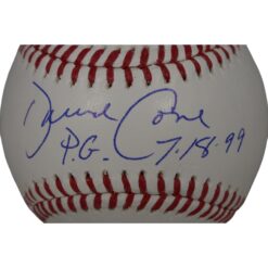 David Cone Autographed New York Yankees OML Baseball 7/18/99 PG Beckett 50121