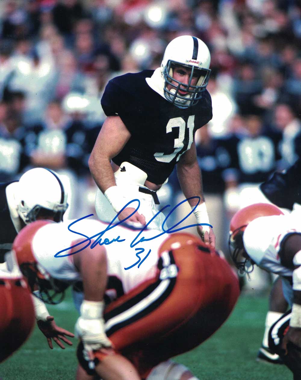 Shane Conlan Autographed/Signed Penn State Nittany Lions 8x10 Photo 30319