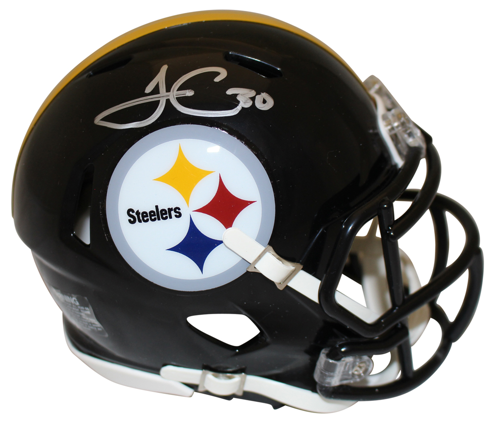 James Connor Autographed/Signed Pittsburgh Steelers Mini Helmet Beckett