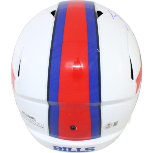 James Cook Autographed/Signed Buffalo Bills F/S Helmet Beckett Witness 51156