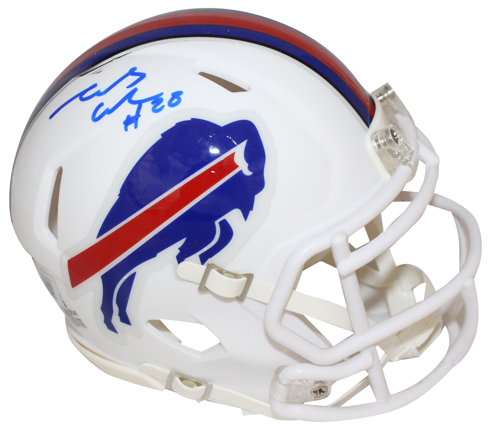 James Cook Autographed Buffalo Bills Speed Mini Helmet Beckett