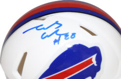 James Cook Autographed Buffalo Bills Speed Mini Helmet Beckett