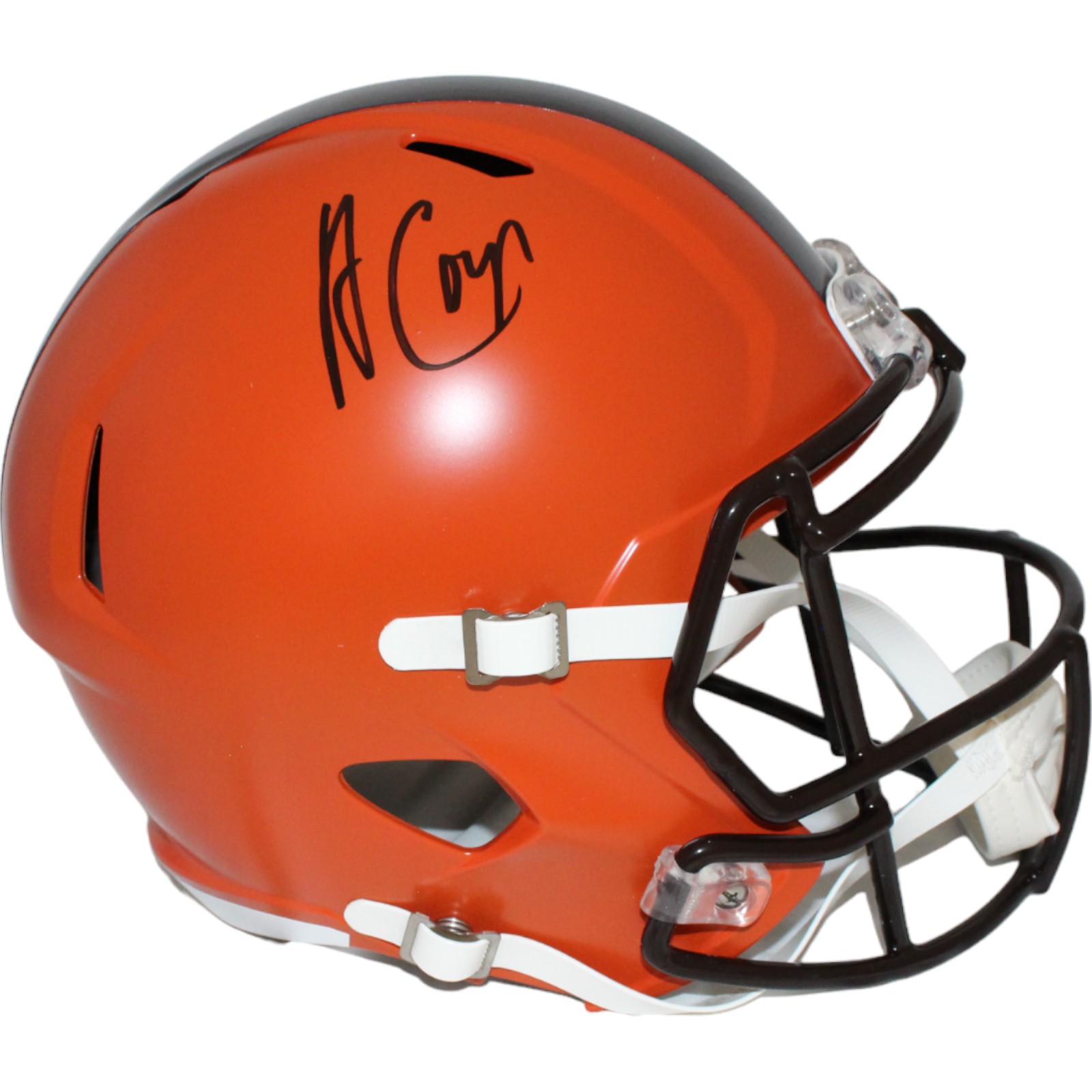 Amari Cooper Autographed/Signed Cleveland Browns F/S Helmet Beckett