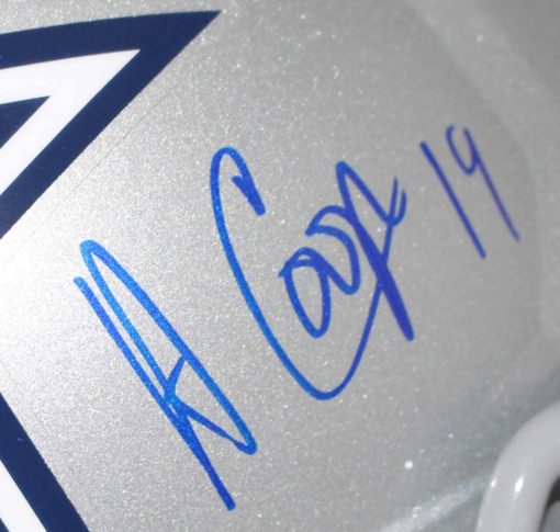 Amari Cooper Autographed Dallas Cowboys Authentic Speed Helmet JSA 24005