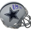 Amari Cooper Autographed/Signed Dallas Cowboys Mini Helmet JSA 22577