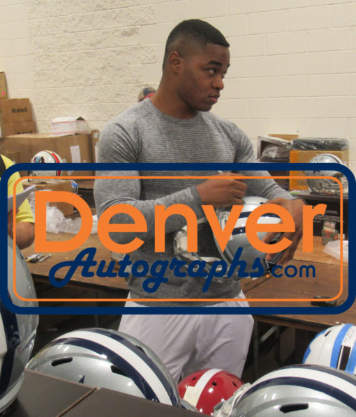 Amari Cooper Autographed Dallas Cowboys Speed Replica Helmet JSA 24006