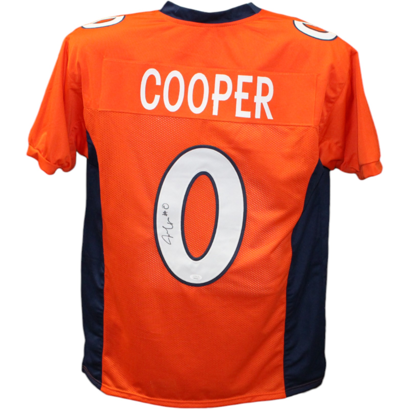 Jonathon Cooper Autographed/Signed Pro Style Orange Jersey JSA