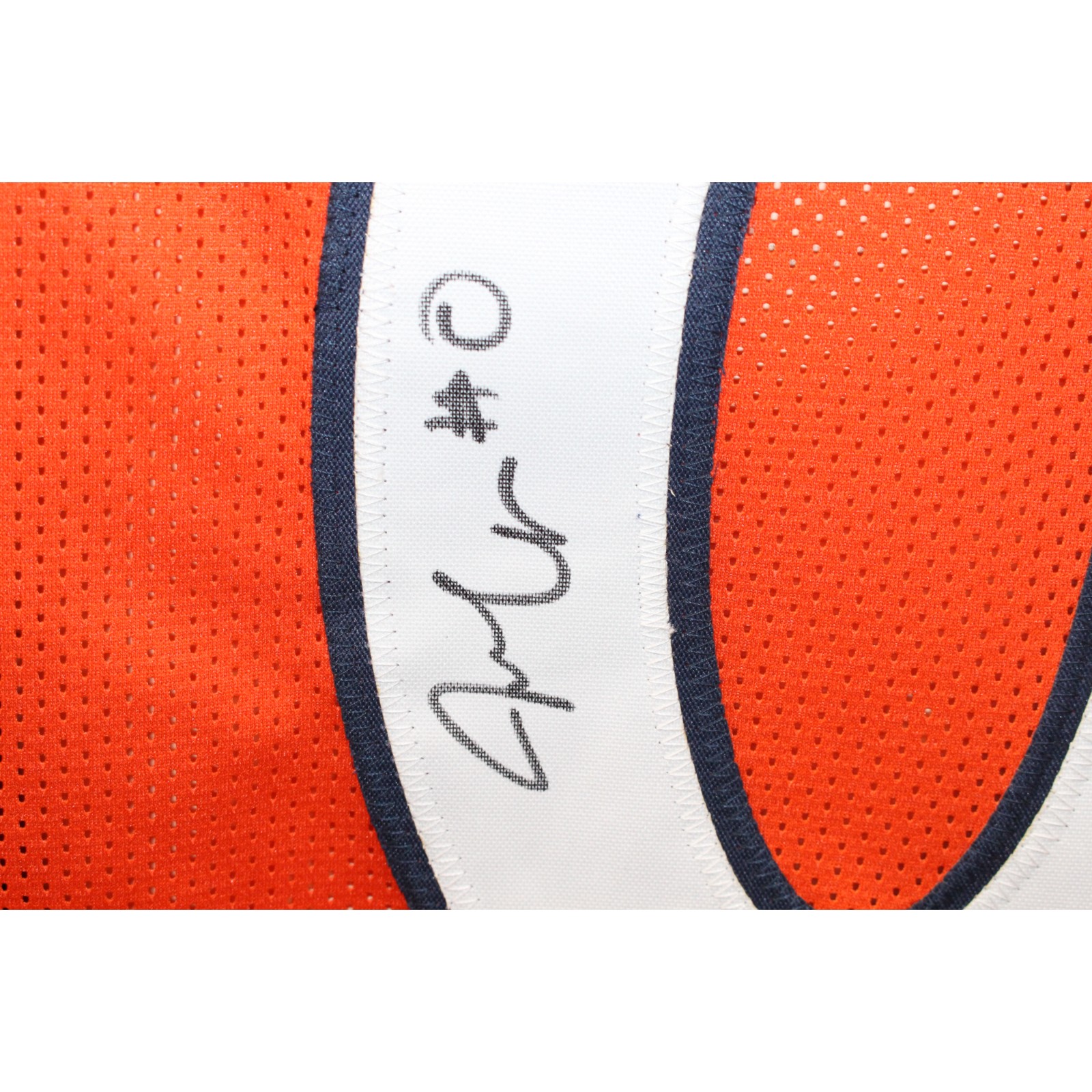 Jonathon Cooper Autographed/Signed Pro Style Orange Jersey JSA