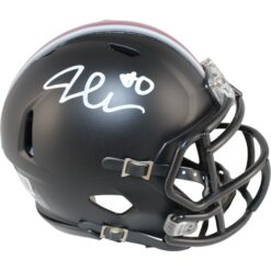 Jonathon Cooper Autographed Ohio State Buckeyes Mini Helmet Black Beckett 52842
