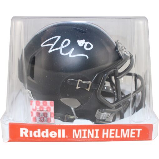 Jonathon Cooper Autographed Ohio State Buckeyes Mini Helmet Black Beckett 52842
