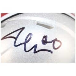 Jonathon Cooper Autographed Ohio State Buckeyes Mini Helmet Beckett WIT 52840