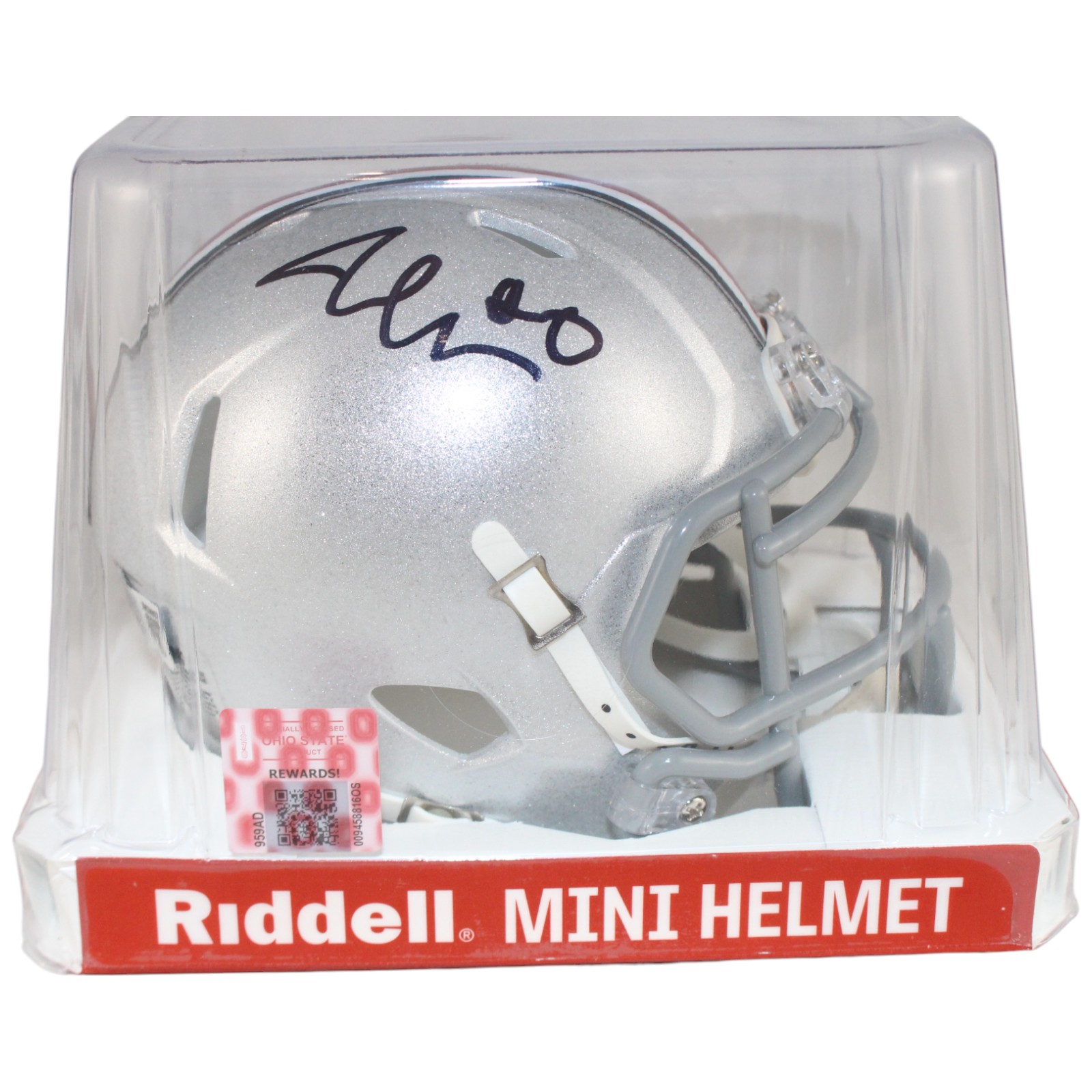 Jonathon Cooper Autographed Ohio State Buckeyes Mini Helmet Beckett WIT 52840 5 Jonathon Cooper Autographed Ohio State Buckeyes Mini Helmet Beckett WIT 52840