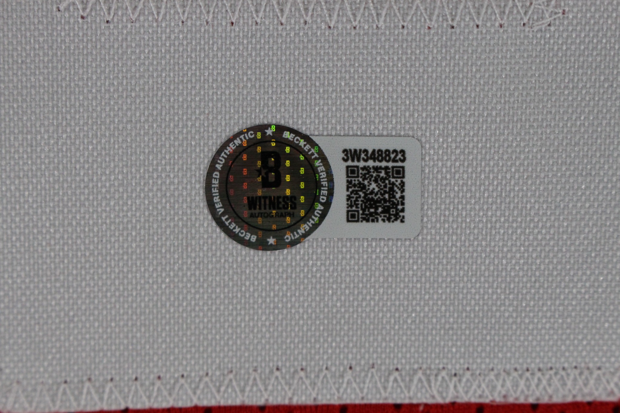 Jonathon Cooper Autographed/Signed College Style XL Red Jersey Beckett W 52835 3 Jonathon Cooper Autographed/Signed College Style XL Red Jersey Beckett W 52835