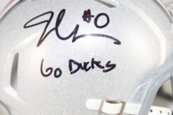 Jonathon Cooper Autographed Ohio State Buckeyes Mini Helmet Insc Beckett W 52841
