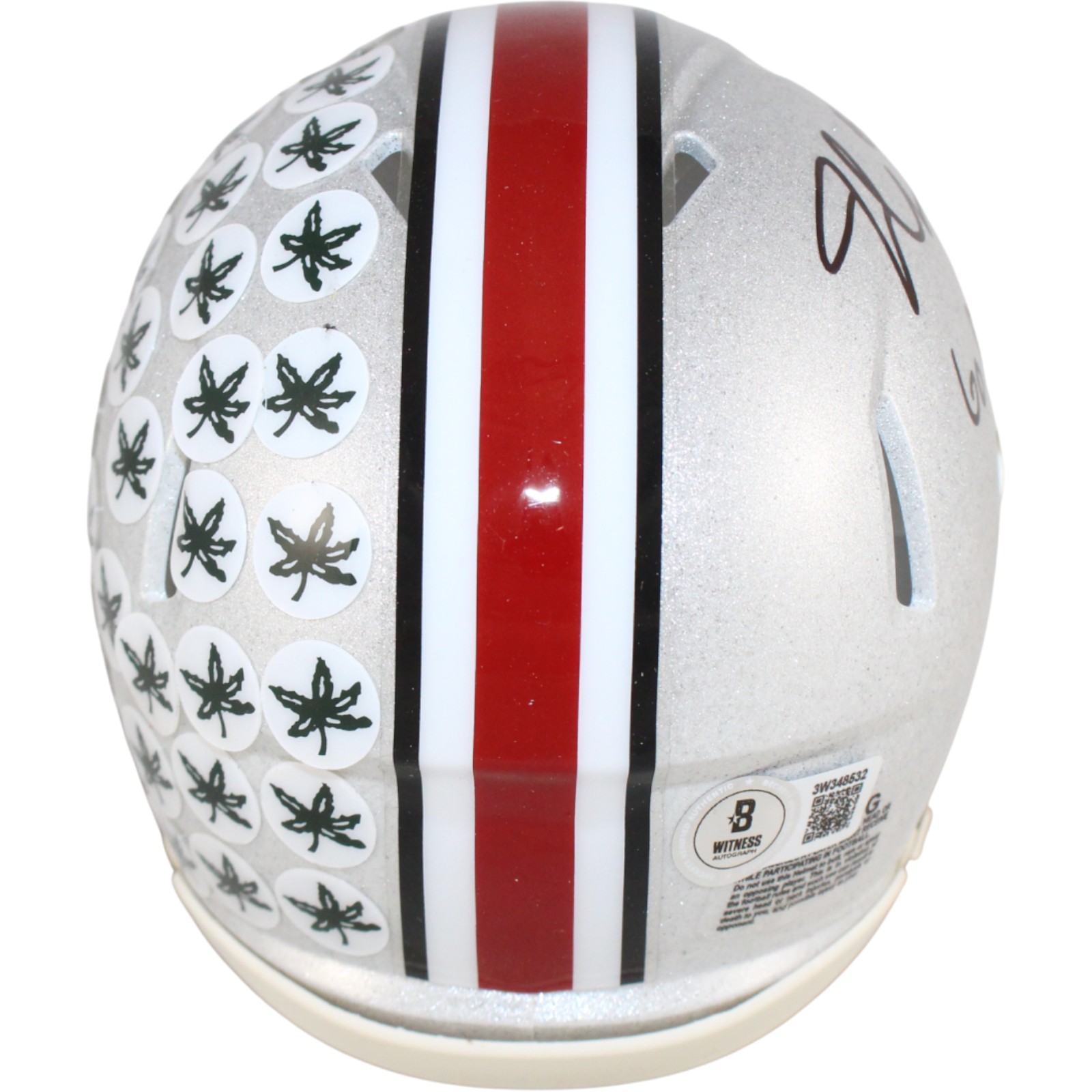 Jonathon Cooper Autographed Ohio State Buckeyes Mini Helmet Insc Beckett W 52841 3 Jonathon Cooper Autographed Ohio State Buckeyes Mini Helmet Insc Beckett W 52841