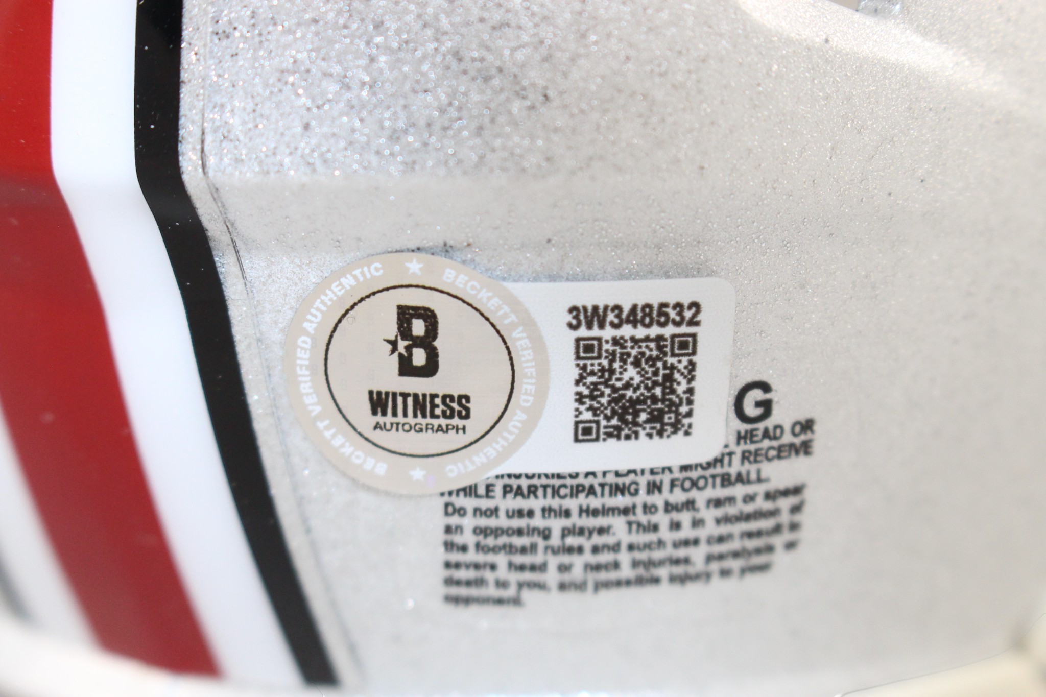 Jonathon Cooper Autographed Ohio State Buckeyes Mini Helmet Insc Beckett W 52841 4 Jonathon Cooper Autographed Ohio State Buckeyes Mini Helmet Insc Beckett W 52841