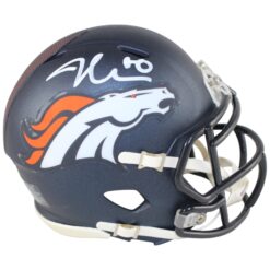 Jonathon Cooper Autographed Denver Broncos Mini Helmet Beckett Witness 52899