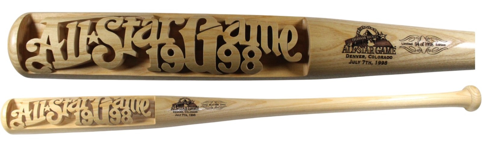 Colorado Rockies 1998 All Star Game Heavy Hitter Baseball Bat 53441