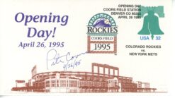 Pete Coors Colorado Rockies Signed 1995 Opening Day Coors Field Envelope 56253