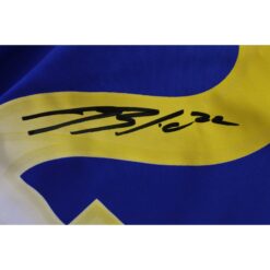Blake Corum Autographed Los Angeles Rams Nike Blue Jersey Beckett 48038