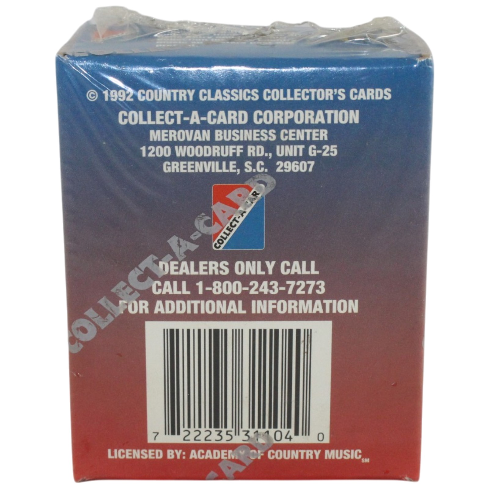 Country Classics Sealed Factory Set Series 1 100qt Premium Cards 55662