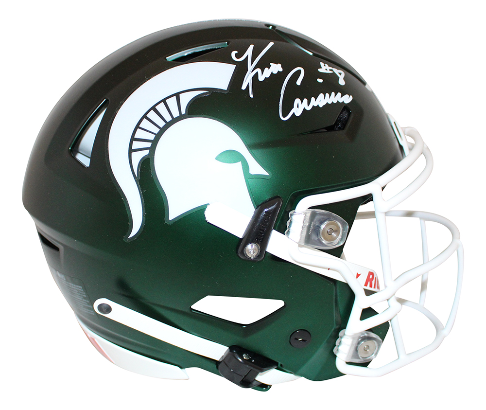 Kirk Cousins Autographed Michigan State Authentic Speed Flex Helmet BAS 28009