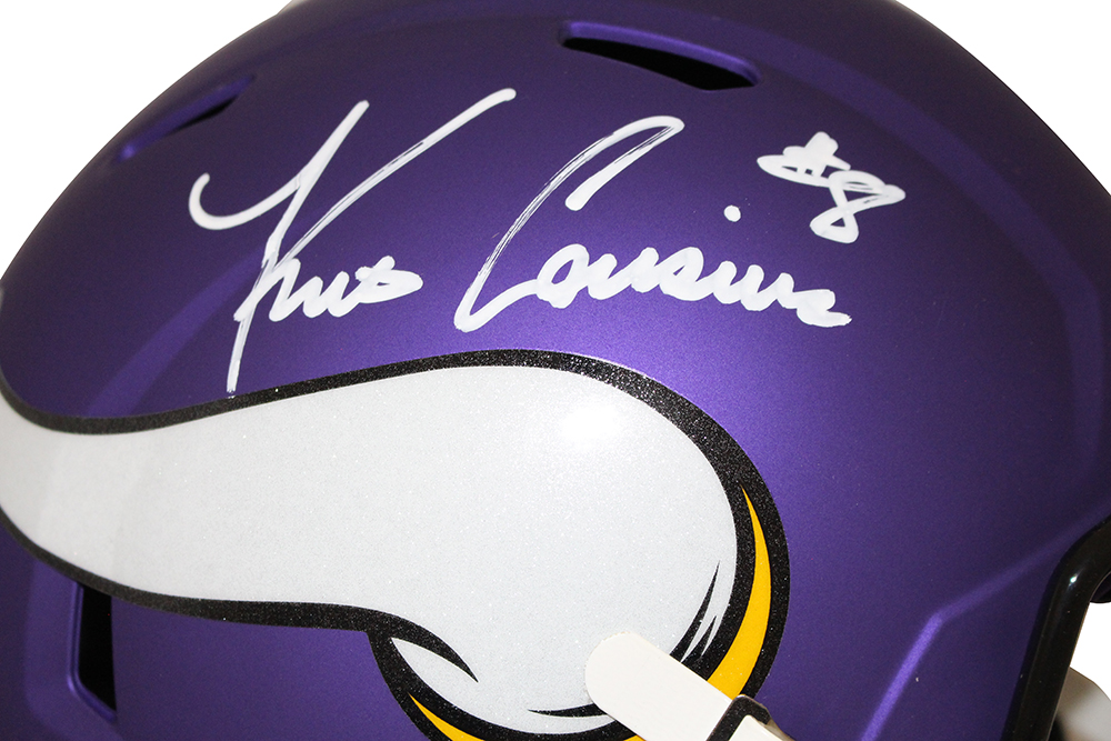 Kirk Cousins Autographed/Signed Minnesota Vikings Speed Helmet BAS 28007