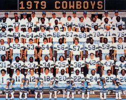 Dallas Cowboys 1979 Team Roster 8x10 Photo 48456