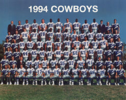 Dallas Cowboys 1994 Team Roster 8x10 Photo 48439
