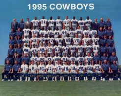 Dallas Cowboys 1995 Team Roster 8x10 Photo 48438
