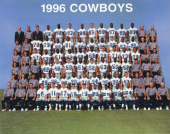 Dallas Cowboys 1996 Team Roster 8x10 Photo 48447
