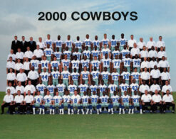 Dallas Cowboys 2000 Team Roster 8x10 Photo 48446