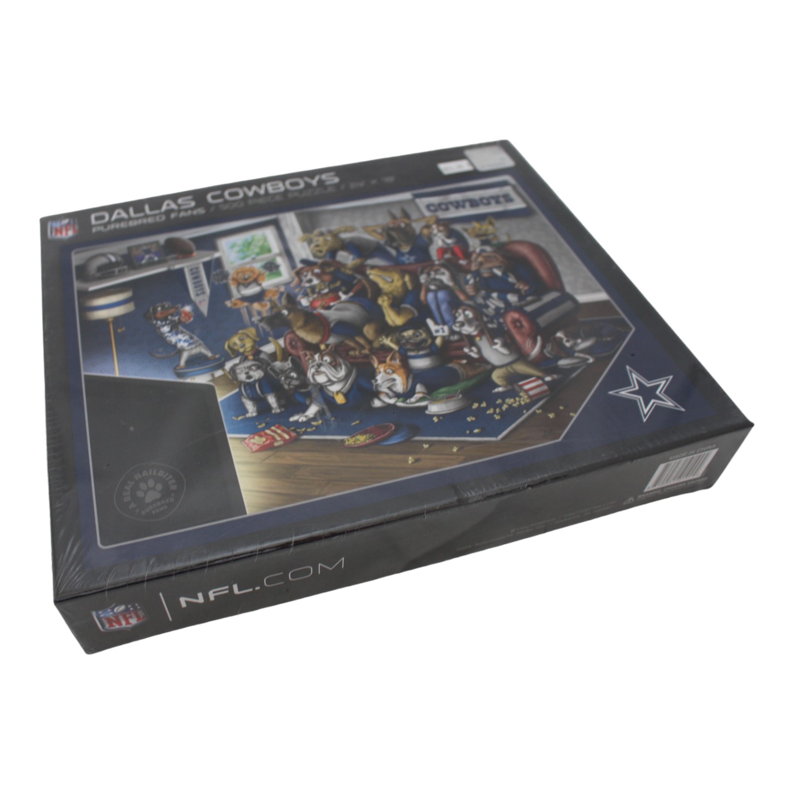 Dallas Cowboys 18"x24" YouTheFan 500 Piece Purebread Puzzle