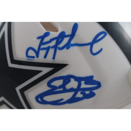 Dallas Cowboys Autographed 22 Alt Mini Helmet Aikman Emmitt Irvin Beckett 50308