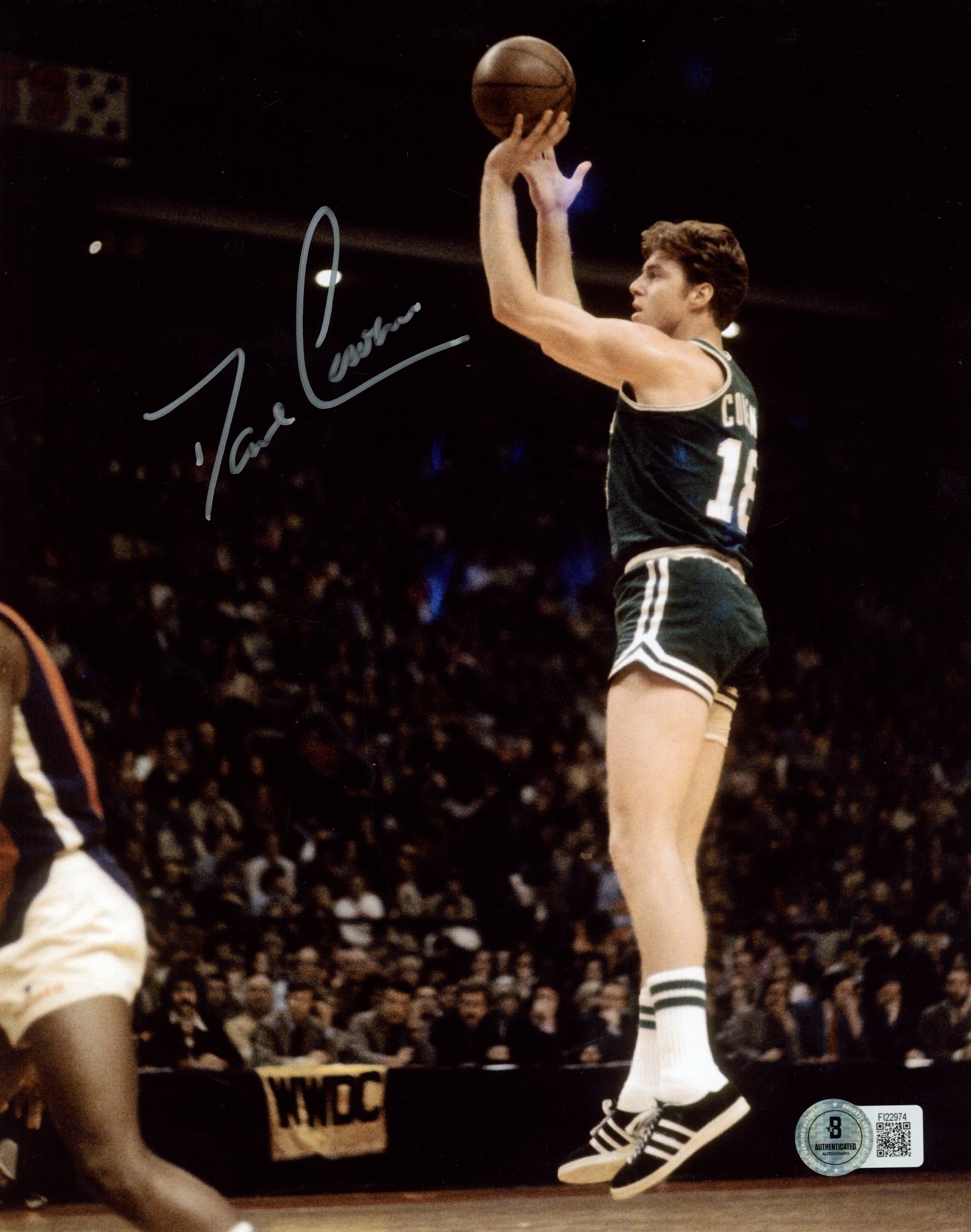 Dave Cowens Autographed/Signed Boston Celtics 8x10 Photo Beckett 57382