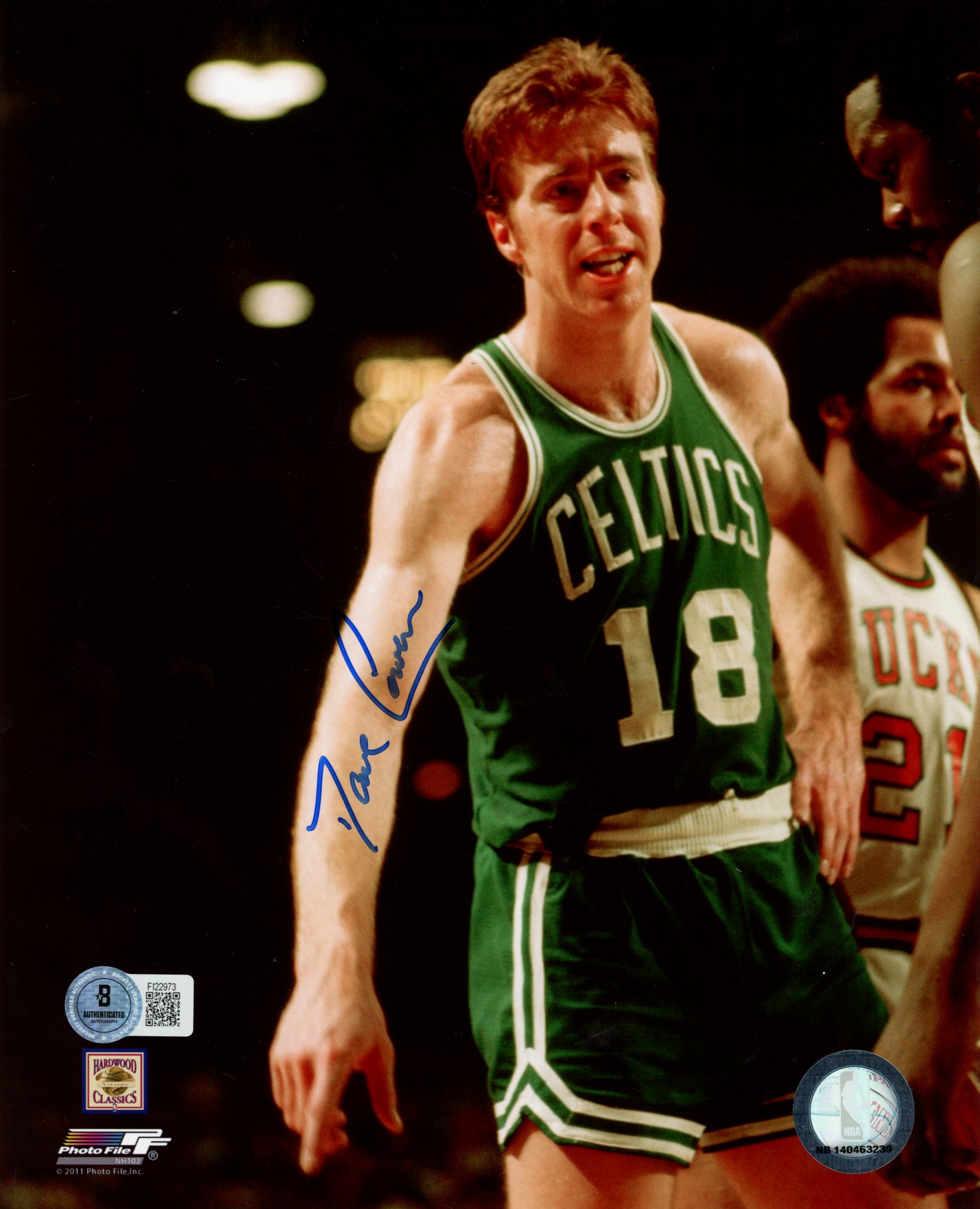 Dave Cowens Autographed/Signed Boston Celtics 8x10 Photo Beckett 57383