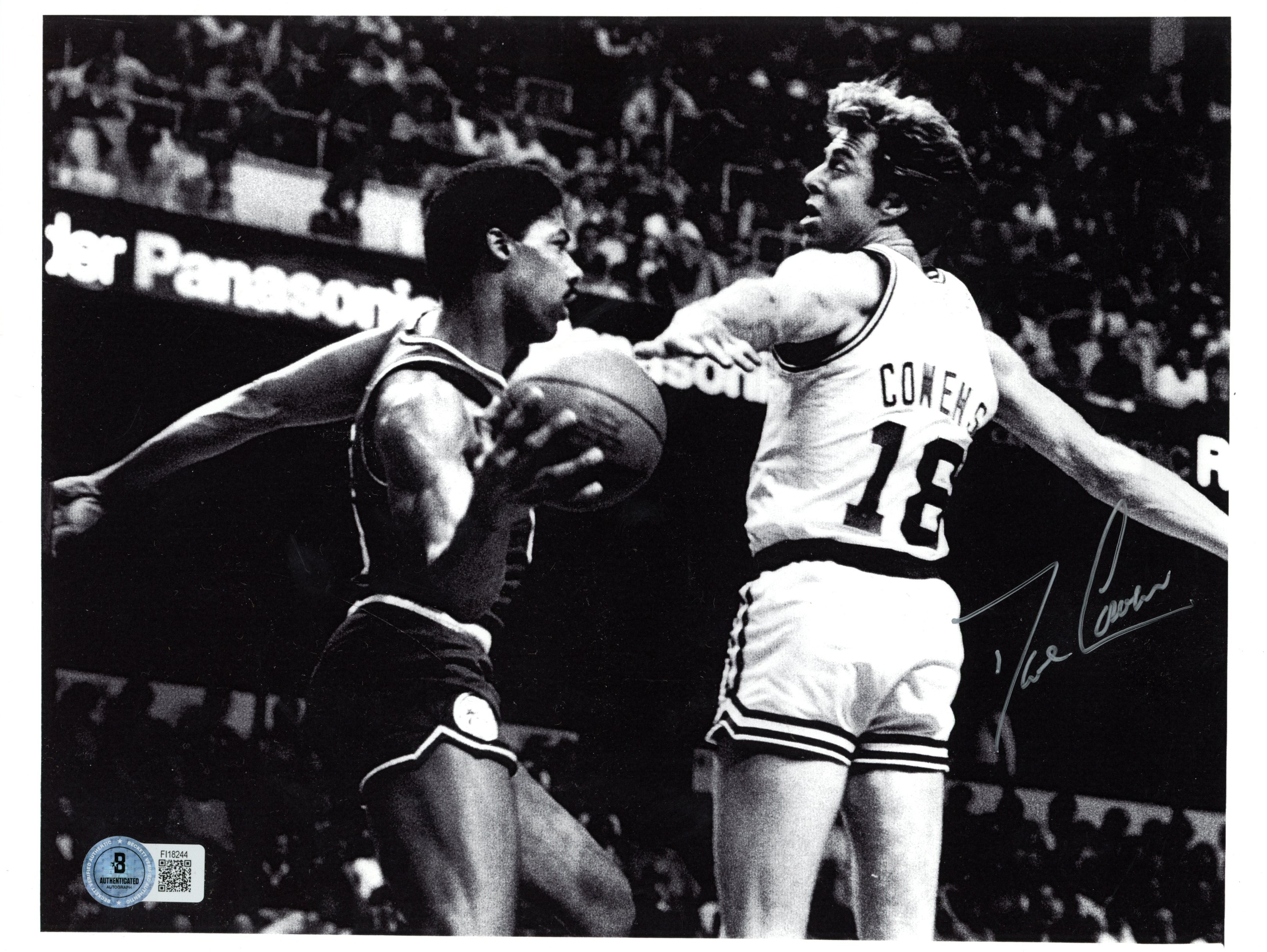 Dave Cowens Autographed/Signed Boston Celtics 9x11Photo Beckett 57469