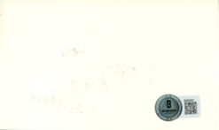 Roger Craig Autographed San Francisco 49ers Index Card SF 49ers BAS 45370