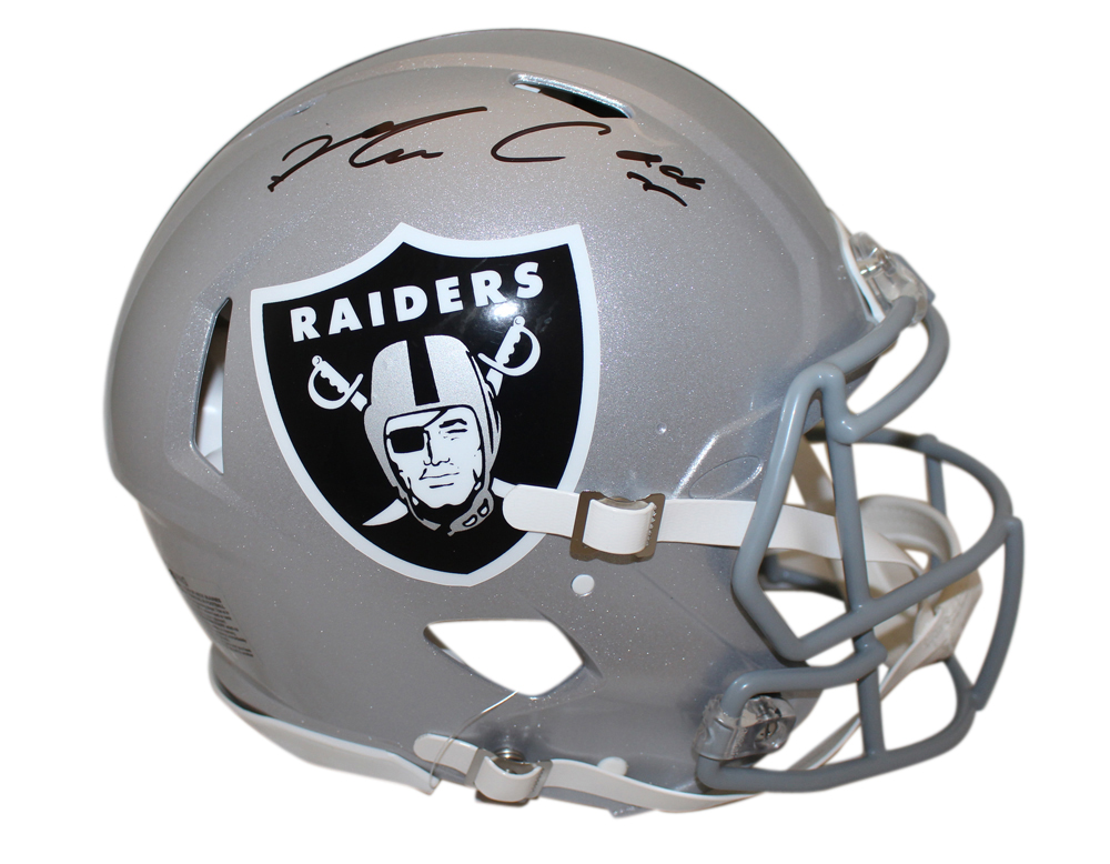 Maxx Crosby Autographed Las Vegas Raiders Speed Authentic Helmet BAS