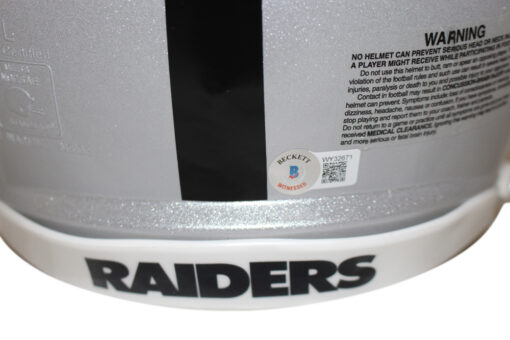 Maxx Crosby Autographed Las Vegas Raiders Speed Authentic Helmet BAS
