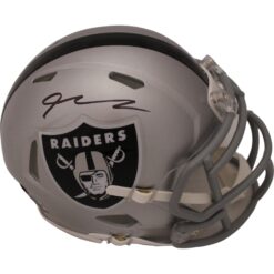 Maxx Crosby Signed Las Vegas Raiders Mini Helmet FAN 44662