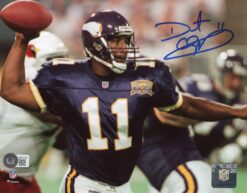 Daunte Culpepper Signed Minnesota Vikings 8x10 Photo Beckett 