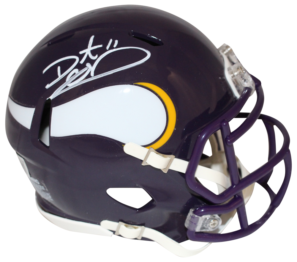 Daunte Culpepper Signed Minnesota Vikings TB Mini Helmet  Beckett