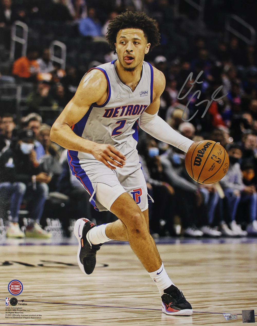 Cade Cunningham Autographed Detroit Pistons 16x20 Photograph Fanatics