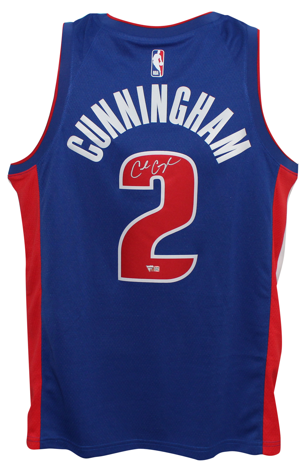 Cade Cunningham Autographed/Signed Detroit Pistons Jersey Fanatics